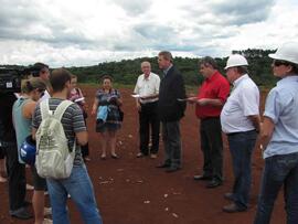 Visita às obras do Campus Chapecó pela gestão da UFFS