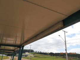Instalação de abrigos em pontos de ônibus - Campus Laranjeiras do Sul