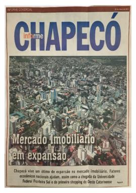 Mercado Imobiliário em expansão em Chapecó