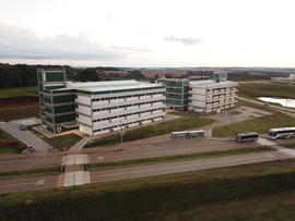 Vista aérea do Campus Erechim da UFFS