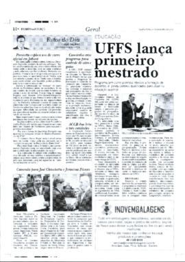 UFFS lança primeiro mestrado
