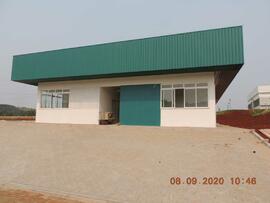 Construção do pavilhão de Patrimônio – Almoxarifado – Laranjeiras do Sul