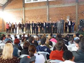 Evento relativo à implantação do curso de Medicina da UFFS em Passo Fundo