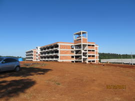 Construção Prédio Biblioteca, TI e Arquivo - Campus Chapecó