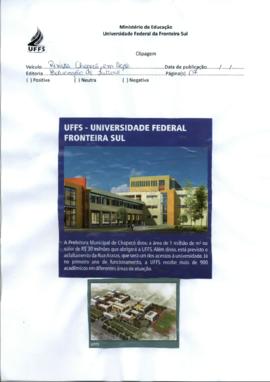 Prefeitura de Chapecó doa área que abrigará UFFS