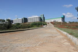 Construção do novo acesso ao Campus Chapecó