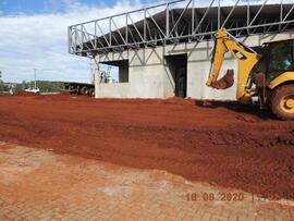 Construção do pavilhão de Patrimônio – Almoxarifado – Laranjeiras do Sul